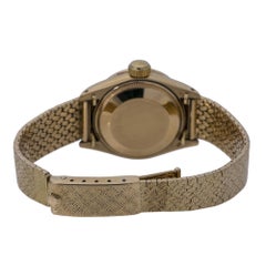 Rolex Datejust Vintage 6900 18 Karat Factory Diamond Year 1982 Ladies Watch