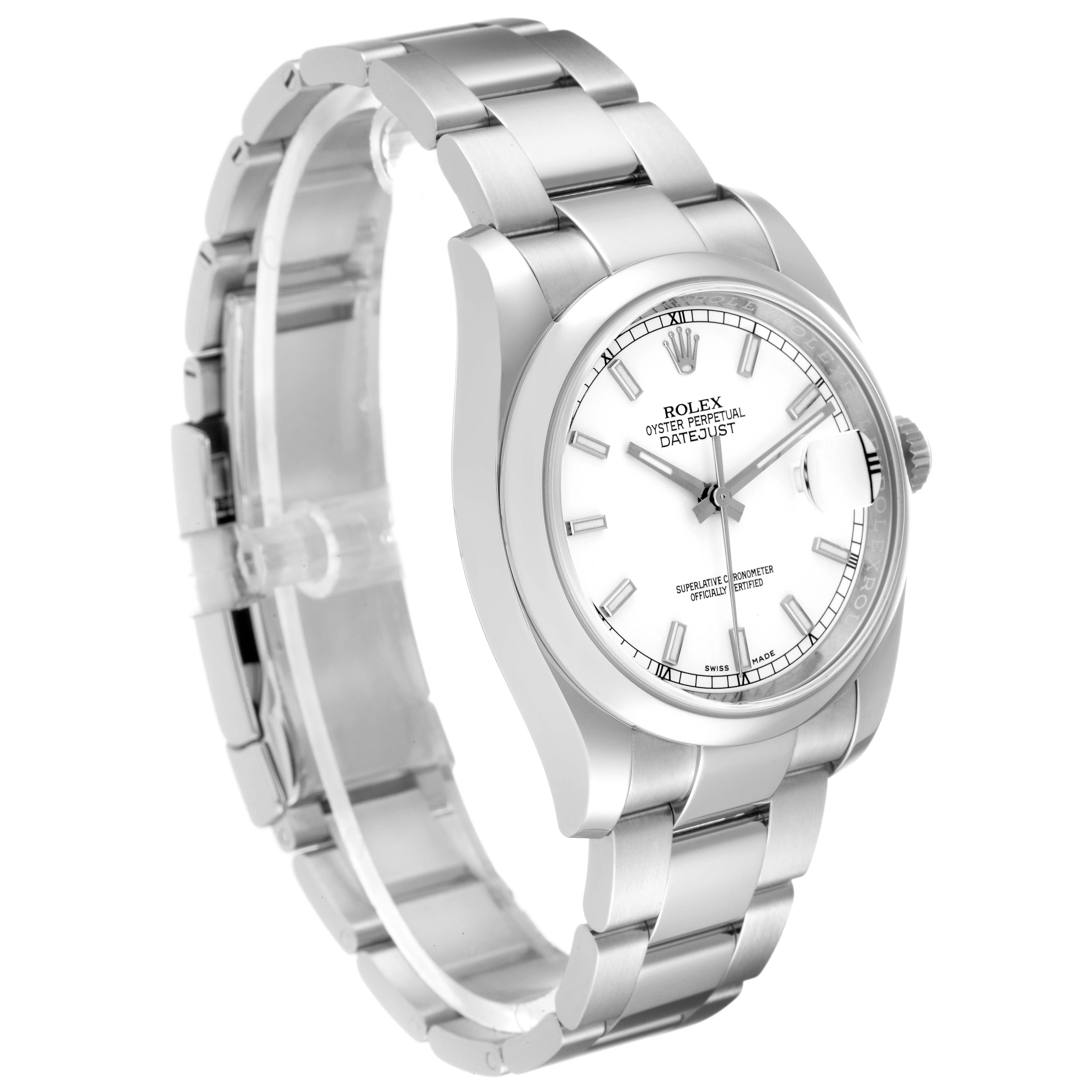 rolex bianco uomo