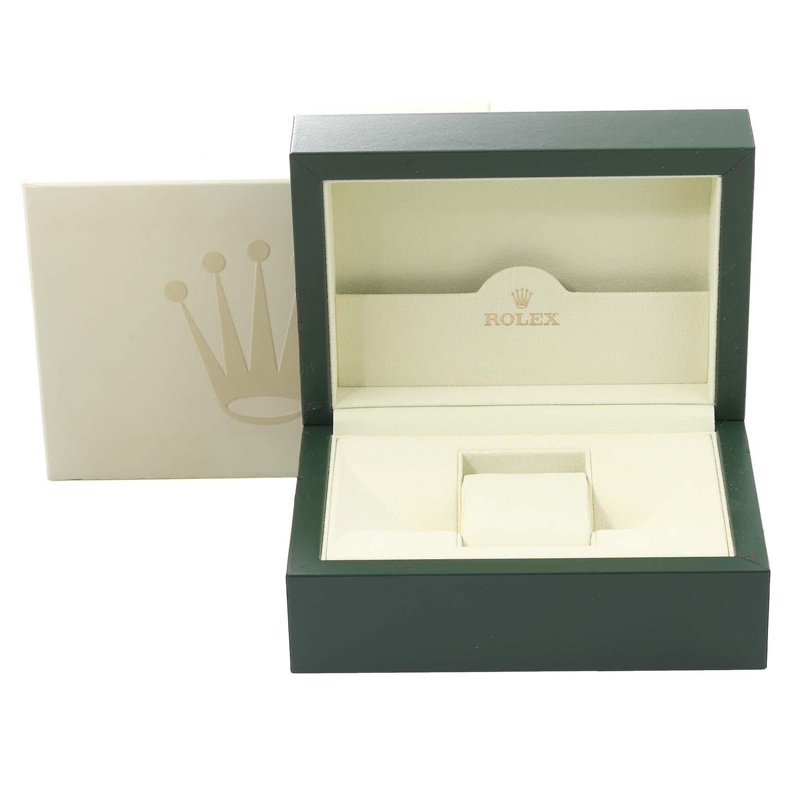 Rolex Datejust Weißes Oyster-Armband aus Stahl für Herren 116200 mit Zifferblatt im Angebot 1