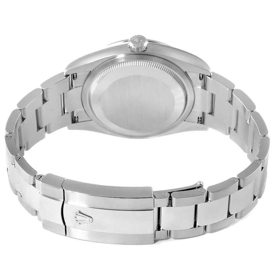 Rolex Datejust White Dial Oyster Bracelet Steel Mens Watch 126200 Unworn 2