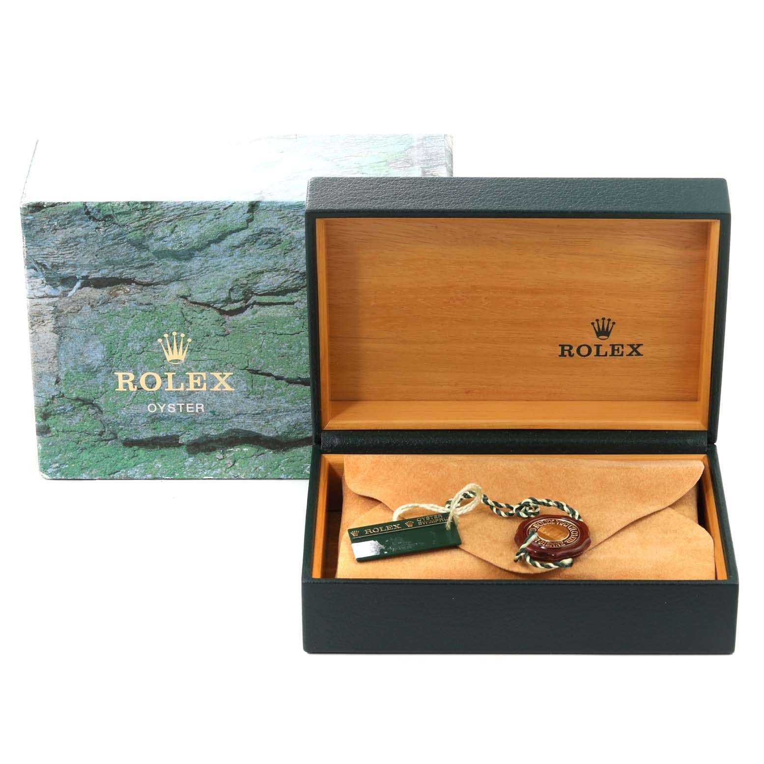 Rolex Datejust White Dial Smooth Bezel Steel Mens Watch 16200 6