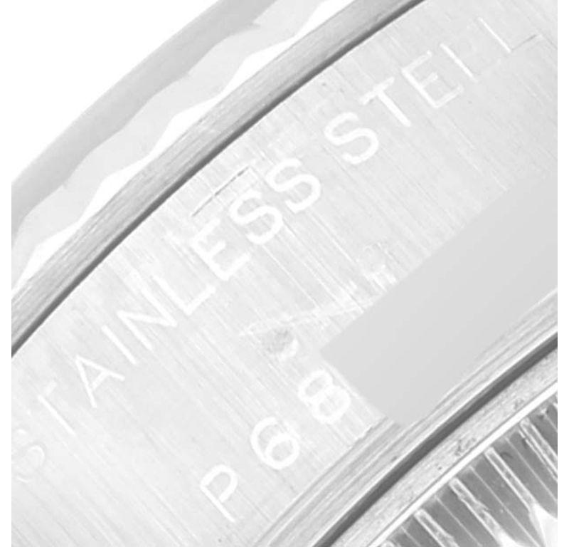 Rolex Datejust White Gold Silver Roman Dial Steel Ladies Watch 79174 2