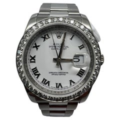 Rolex Datejust White Men's Watch, 116200