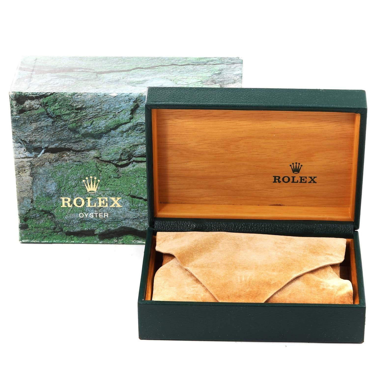 Rolex Datejust White Roman Dial Oyster Bracelet Steel Mens Watch 16200 For Sale 7