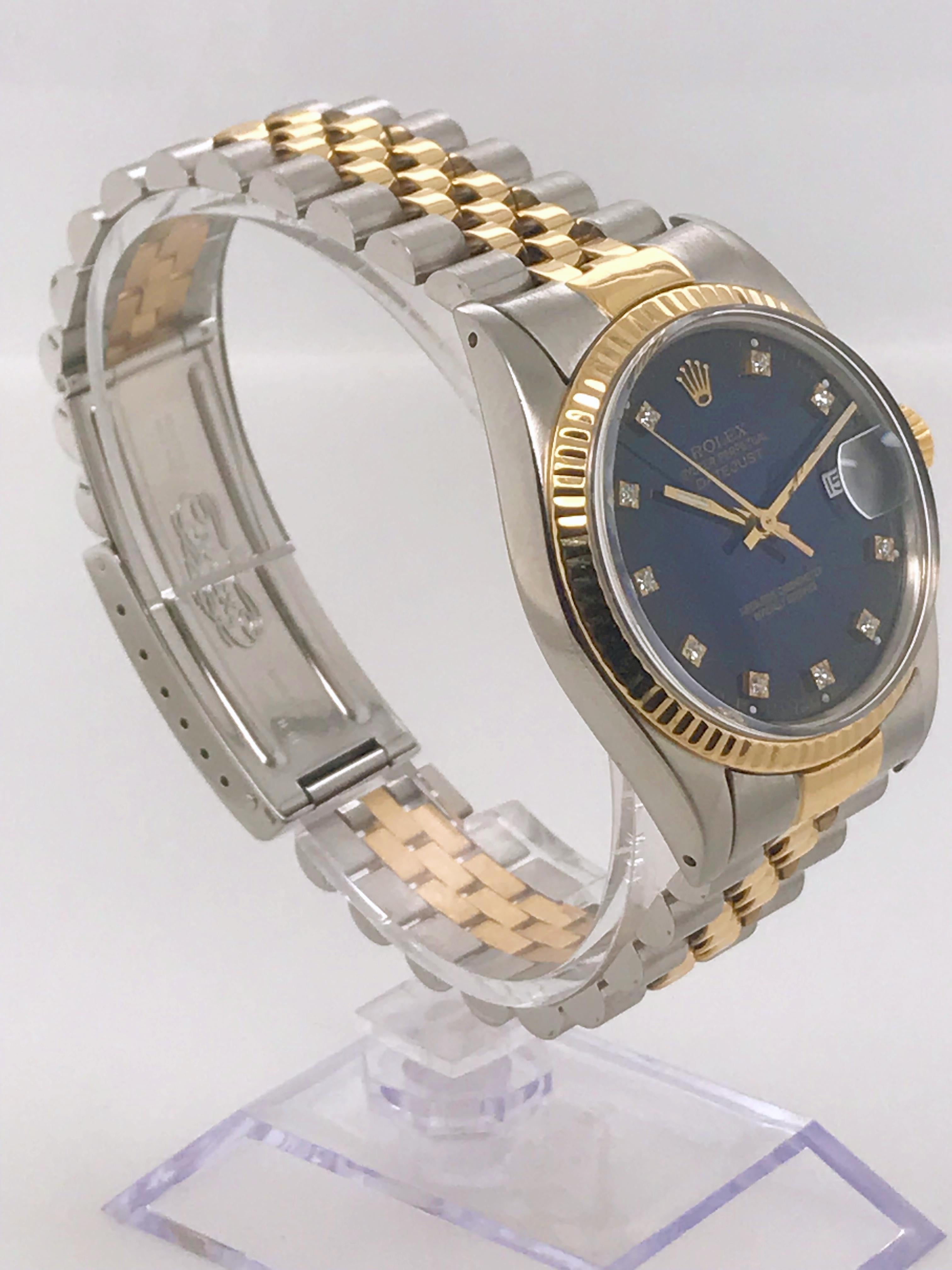 datejust 36 rubber strap