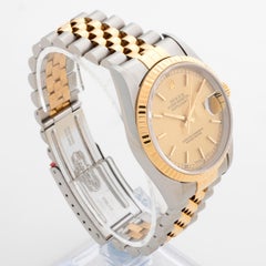 Rolex Datejust Wristwatch Ref 16233, 18K Yellow Gold Case, Champagne Dial, 1998