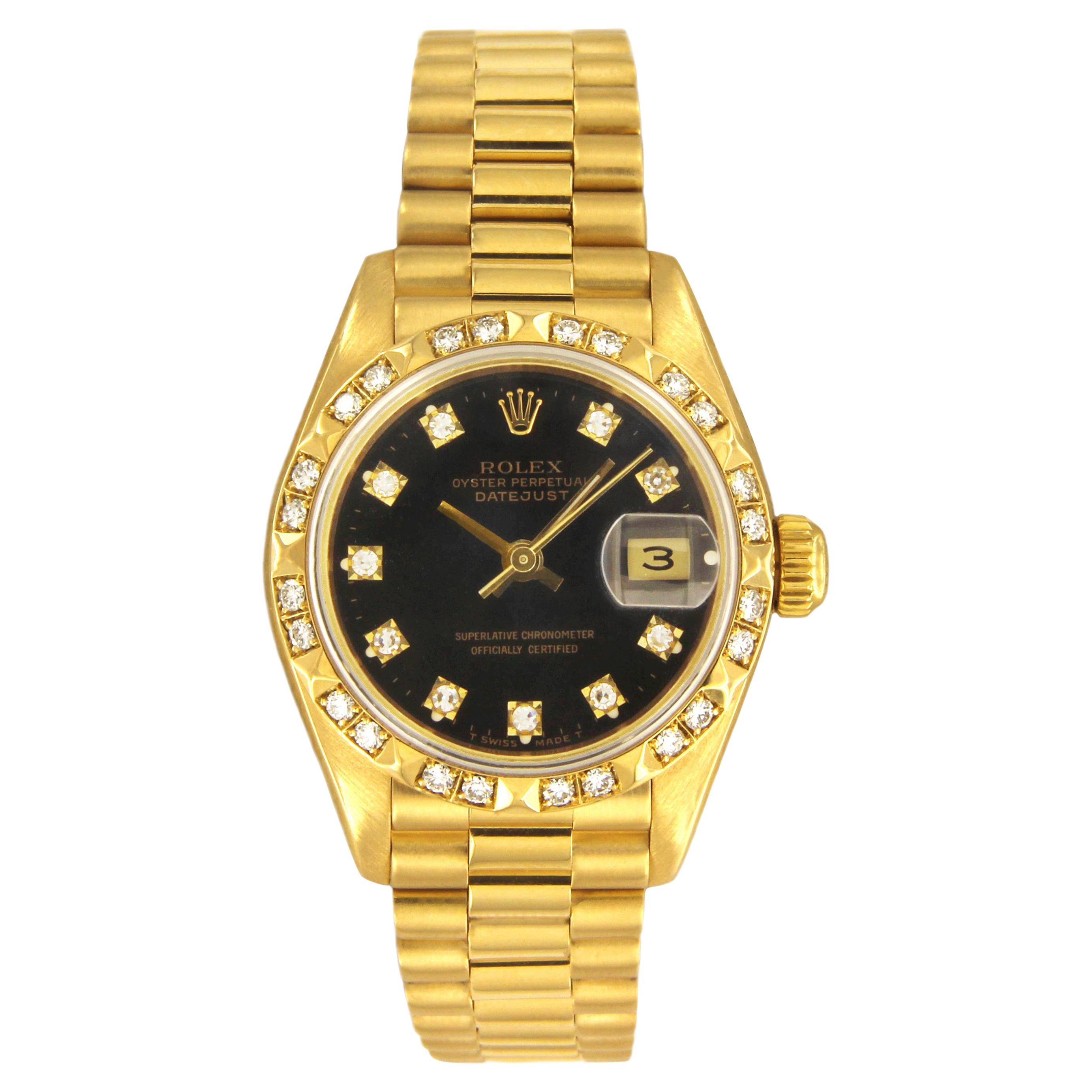 Rolex Datejust Yellow Gold 69258