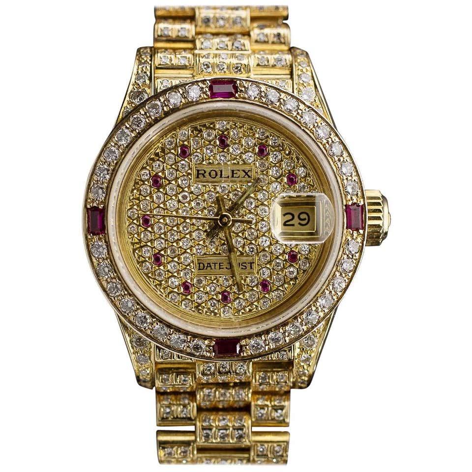 Rolex Rudy Ruby Rolex - 56 For Sale on 1stDibs