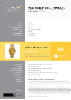 Rolex Datejust 69278, Champagne Dial Certified Authentic