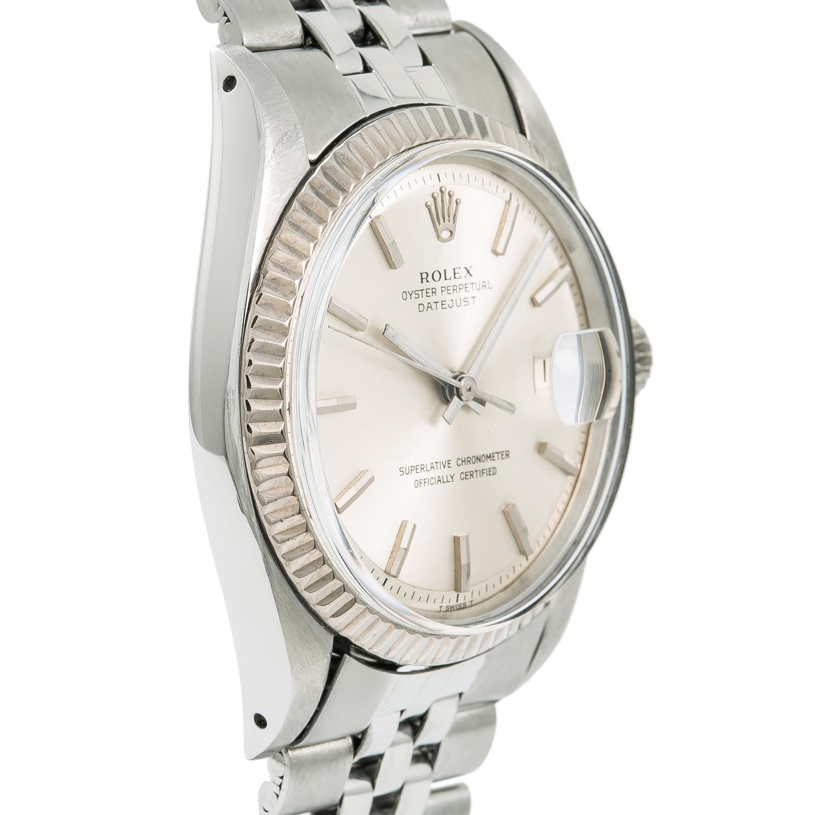 Rolex Datejust 1601, Dial Certified Authentic In Good Condition For Sale In Miami, FL
