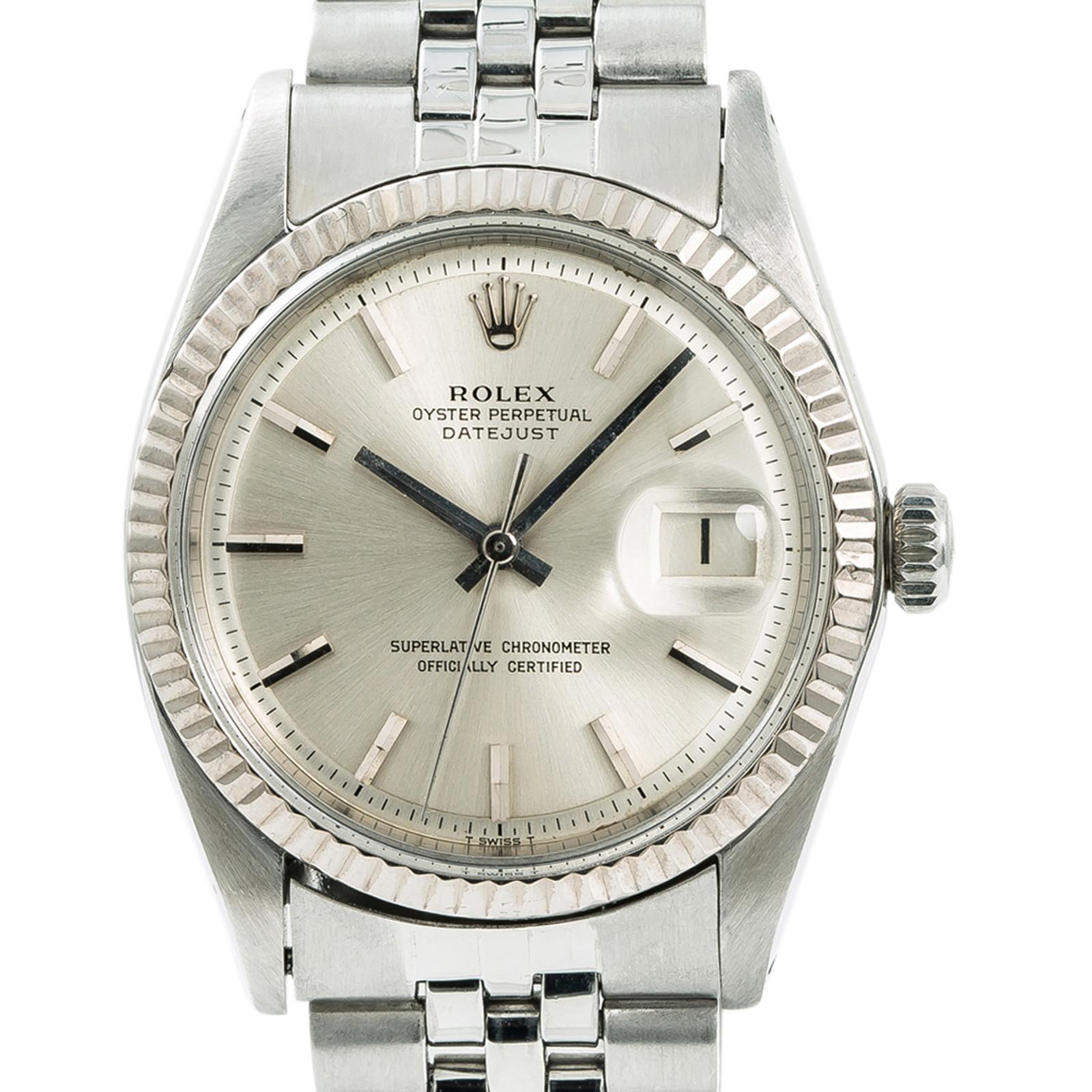 Women's Rolex Datejust 1601, Dial Certified Authentic For Sale