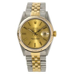 Rolex Datejust 16223, Champagne Dial Certified Authentic