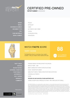 Rolex Datejust 162354, Champagne Dial Certified Authentic