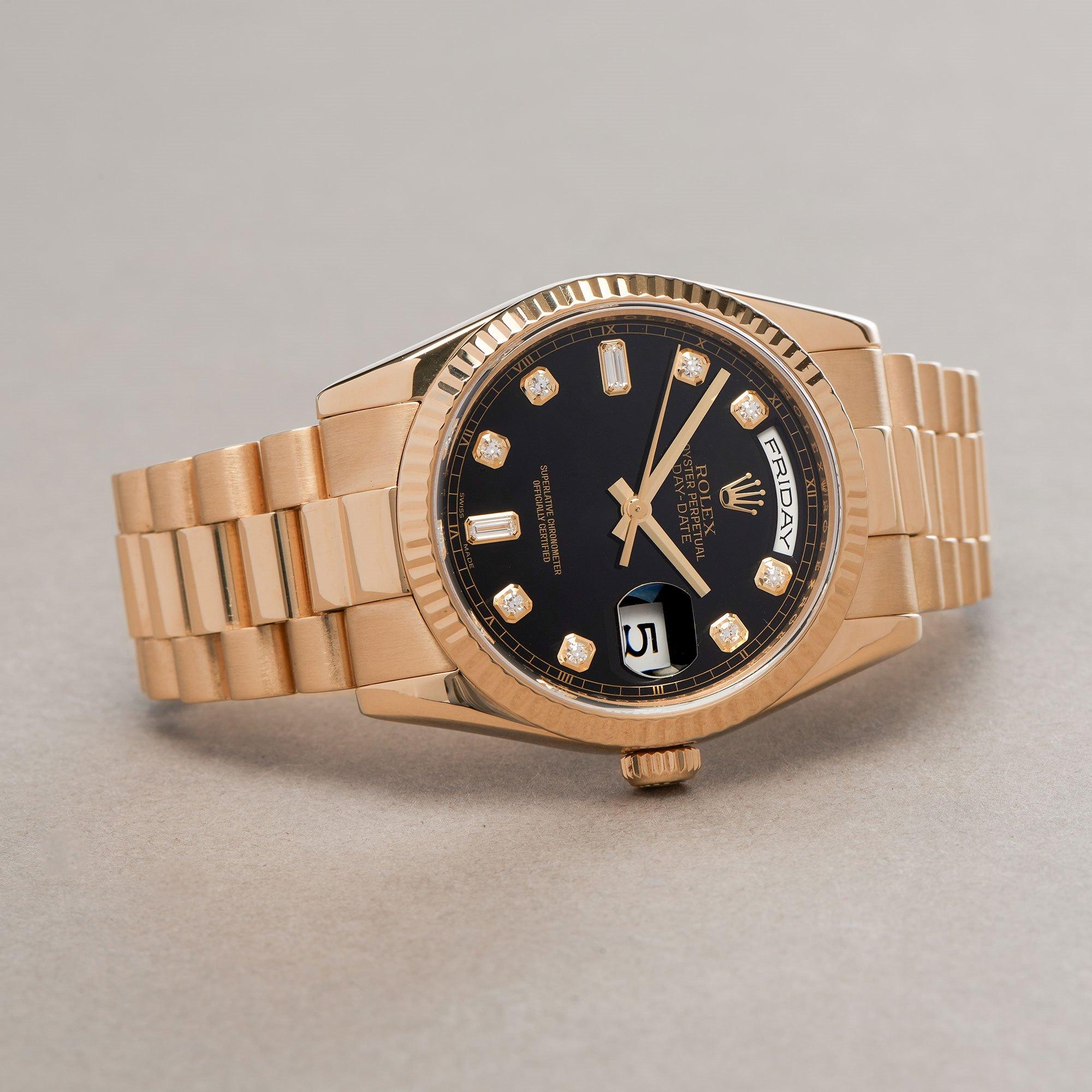 Rolex Day-Date 0 118238 Unisex Yellow Gold 0 Watch 2