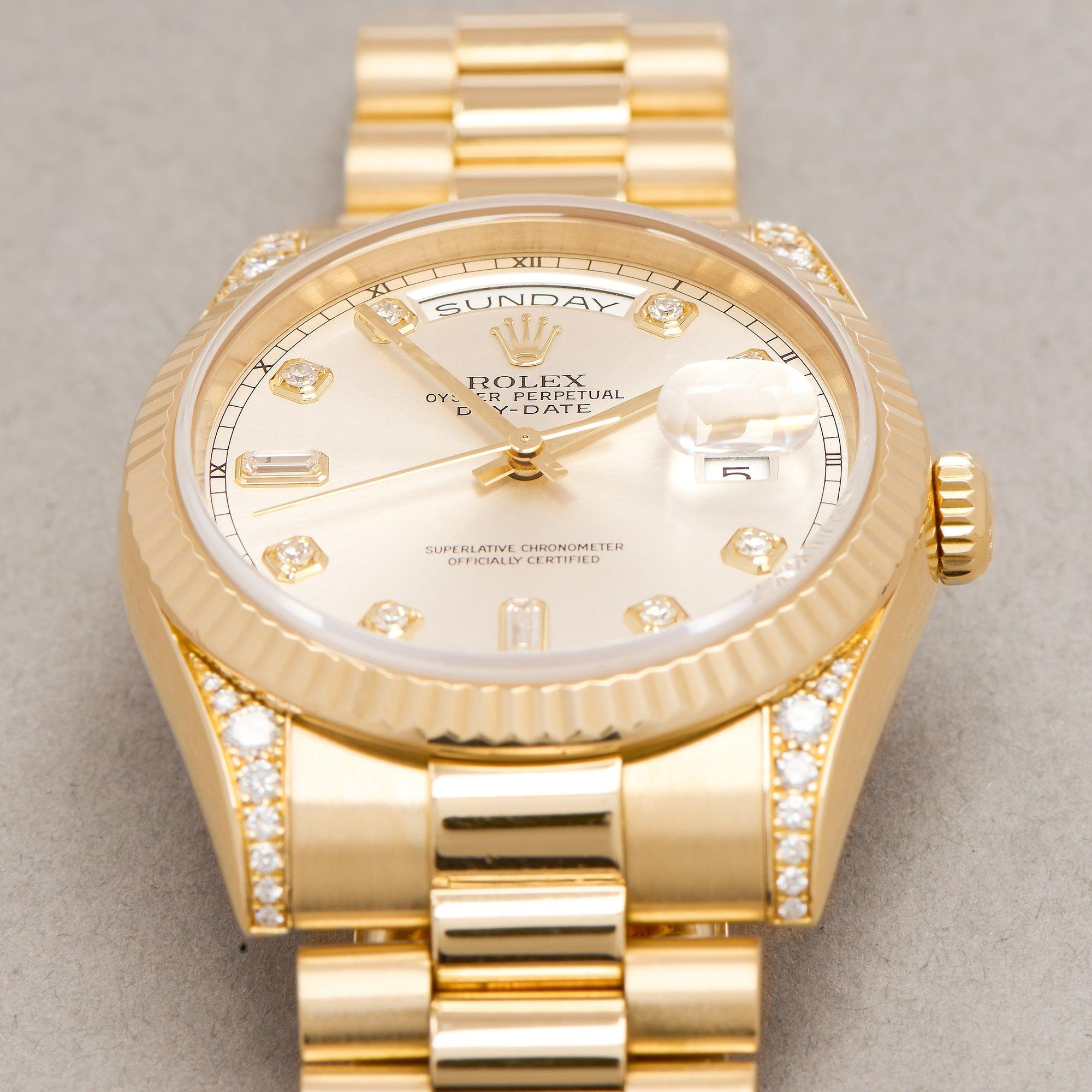 Rolex Day-Date 0 118338 Men Yellow Gold 0 Watch 2