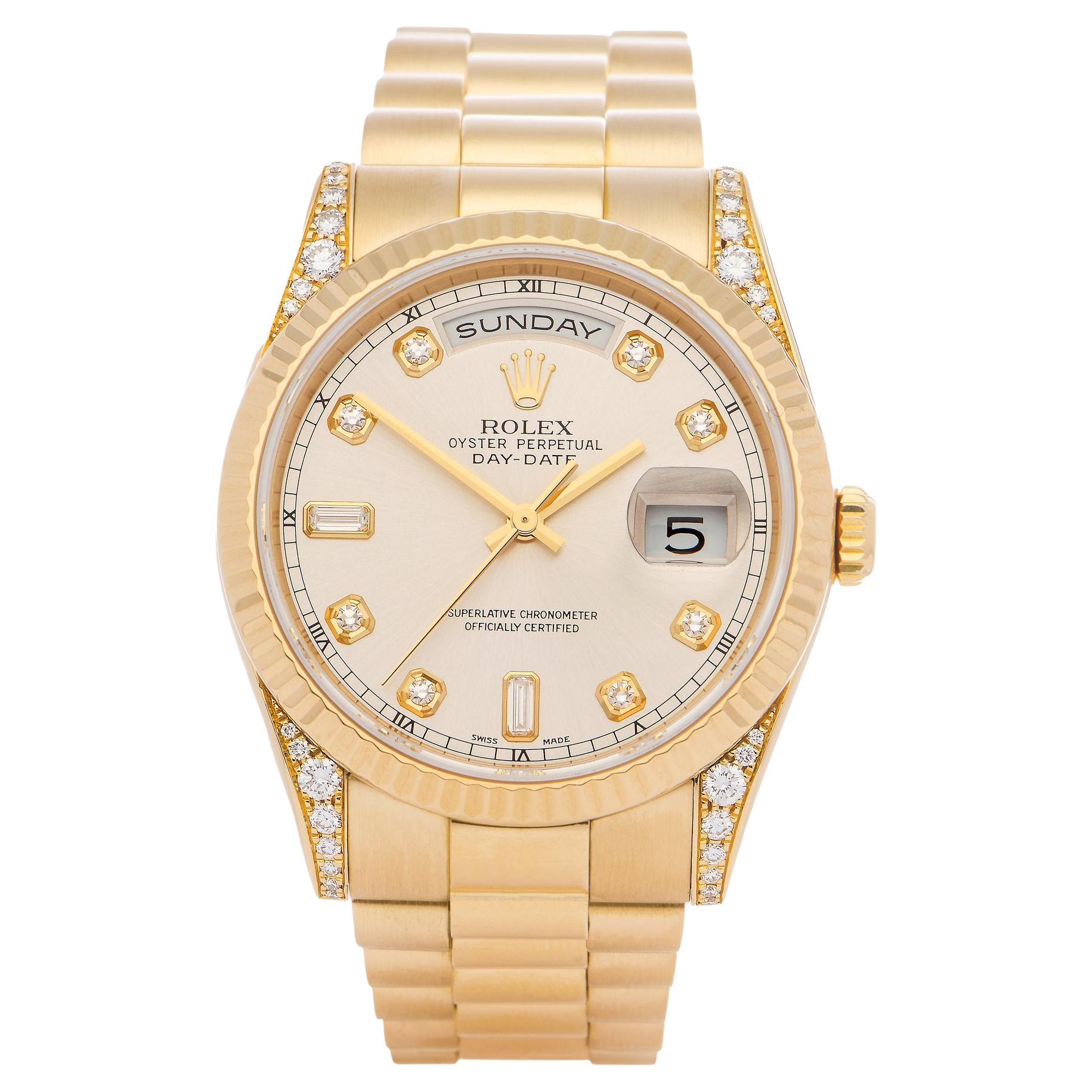Rolex Day-Date 0 118338 Men Yellow Gold 0 Watch