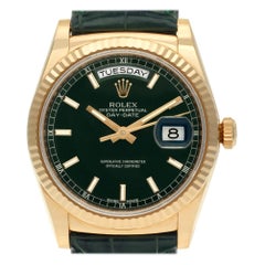 Rolex Day-Date 118138; Certified and Warranty