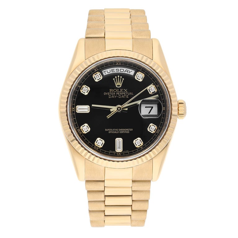 Rolex Day Date 118238 Presidential 36 mm oro giallo 18 carati