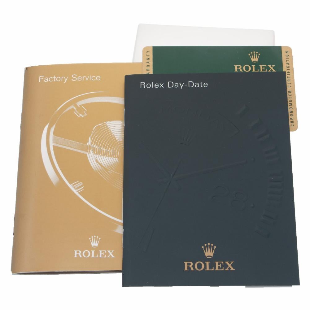 Rolex Day-Date 118388, Gold Dial, Certified and Warranty 2