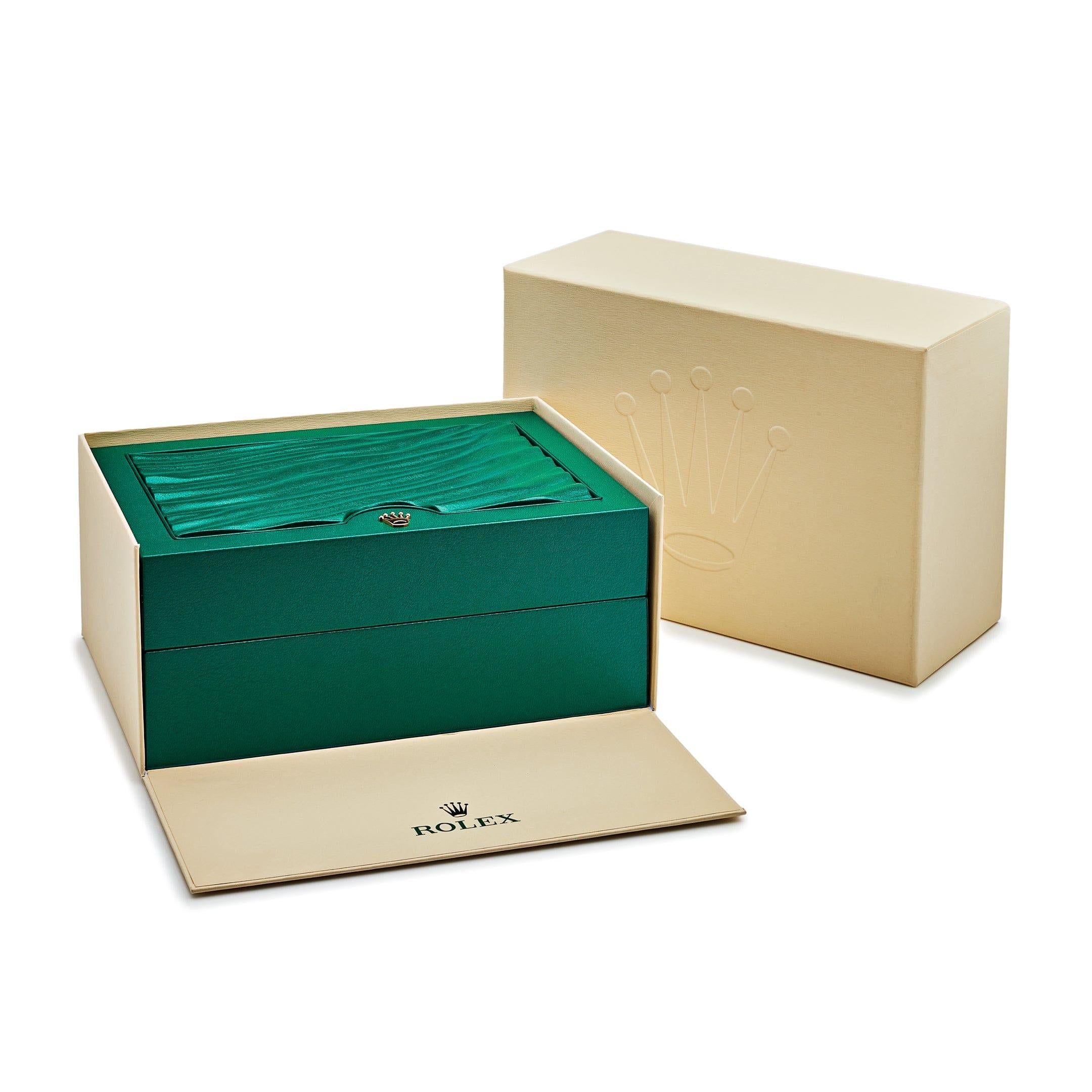 Rolex Day-Date 128236 Platinum Ice Blue Baguette Dial 4