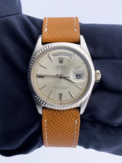Rolex Day Date 1803 18K White Gold Mens Watch