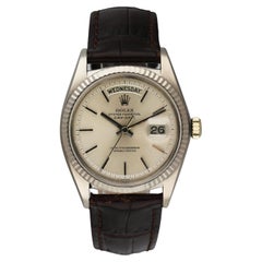 Vintage Rolex Day-Date 1803 18K White Gold Men's Watch