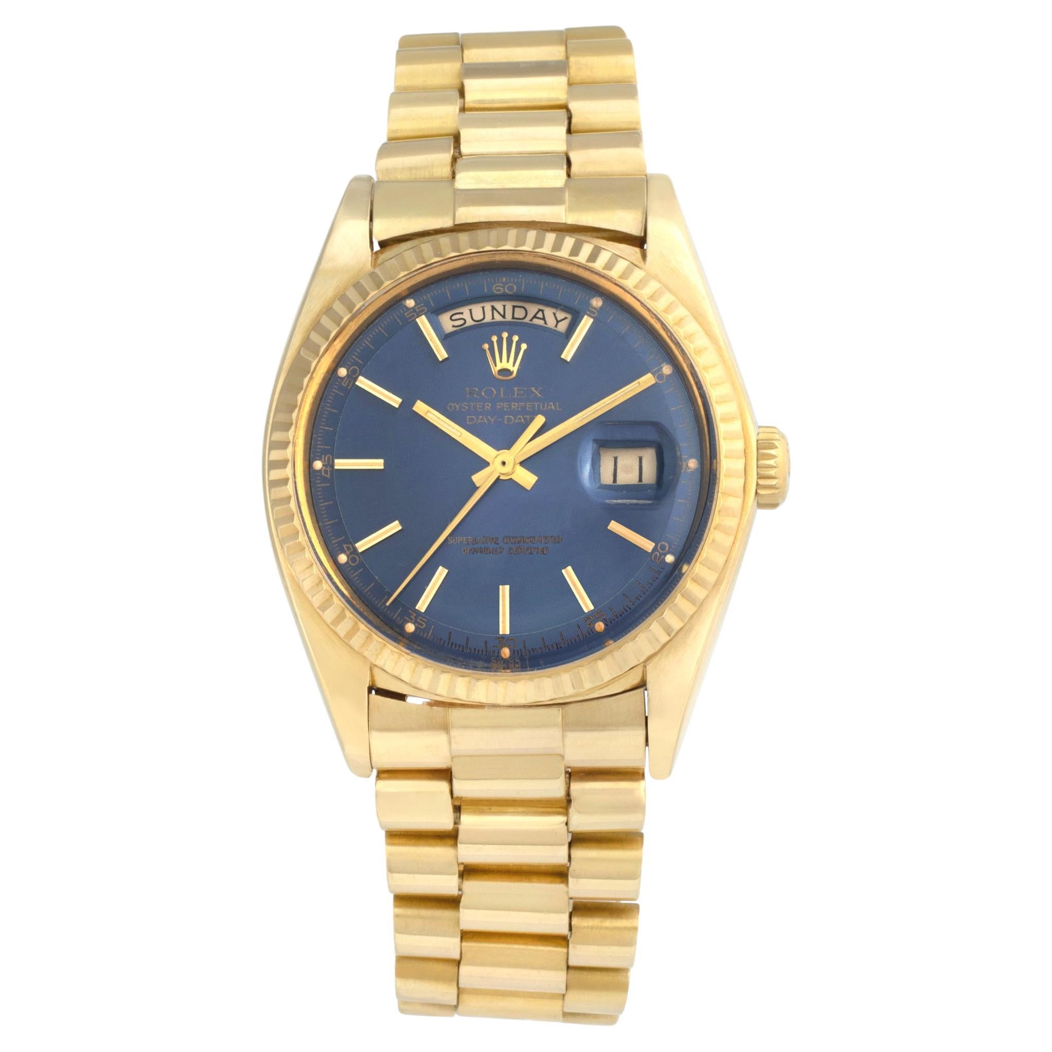 Rolex Day-Date 1803 in yellow gold 36mm automatic watch