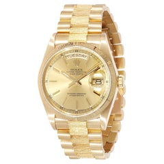 Retro Rolex Day-Date 18078 Men's Watch in 18kt Yellow Gold