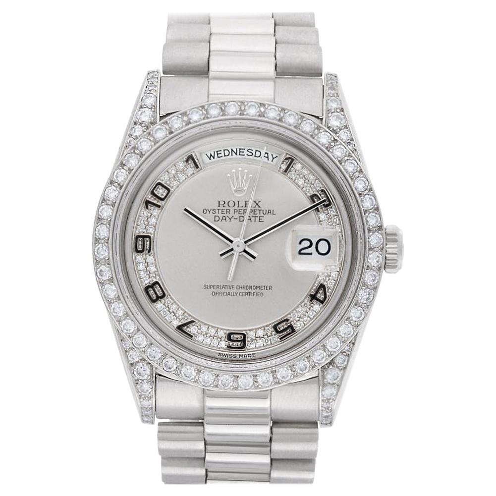 Rolex Day-Date 18206, Silver Dial 