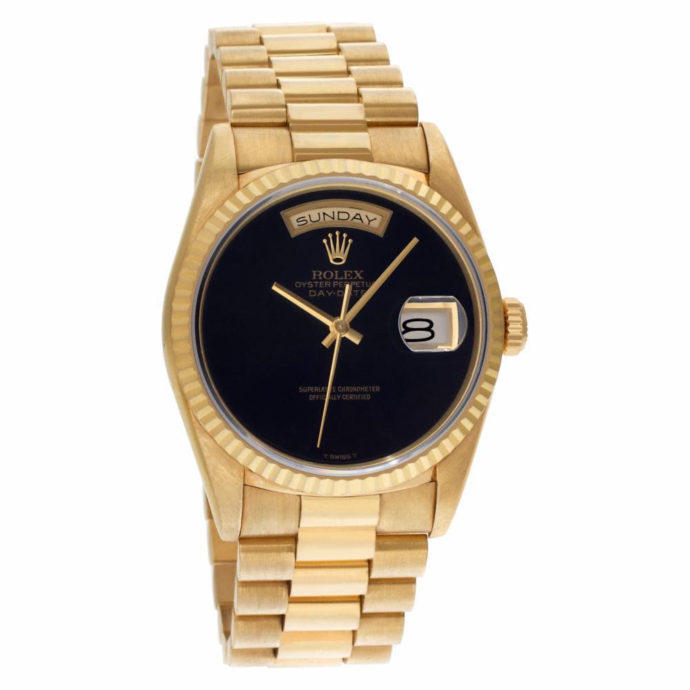 Contemporary Rolex Day-Date 18238, Case, Certified and Warranty