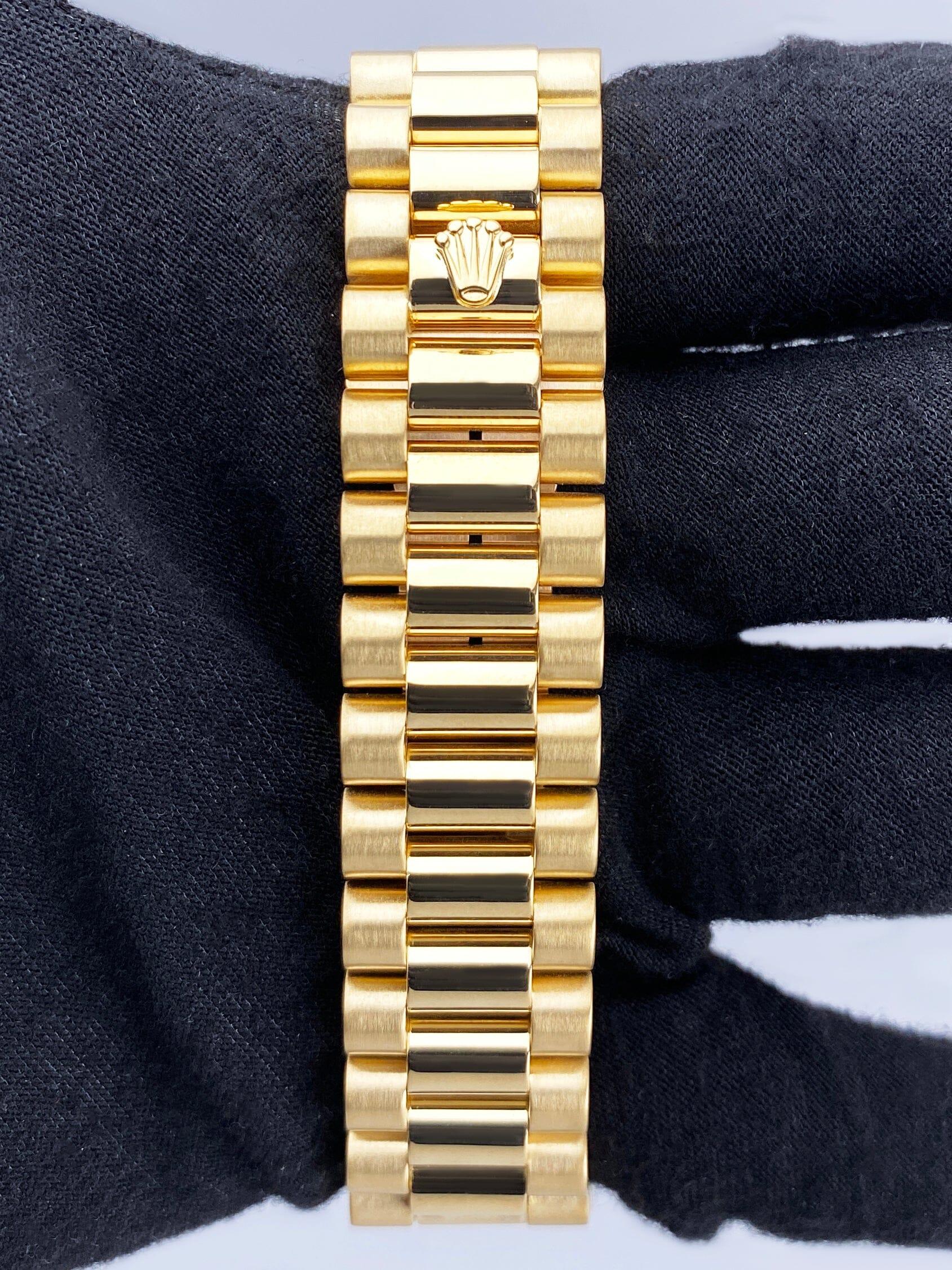 Rolex Day Date 18238 Quadrante Diamante Orologio Uomo Scatola Documenti 5