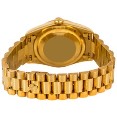 Rolex Day-Date 18238 Mint Men's Automatic Watch 18 Karat Silverpink Patina Dial