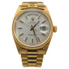 Rolex Day-Date 18K Gelbgold auf Präsidentenband Autouhr Ref. 1803