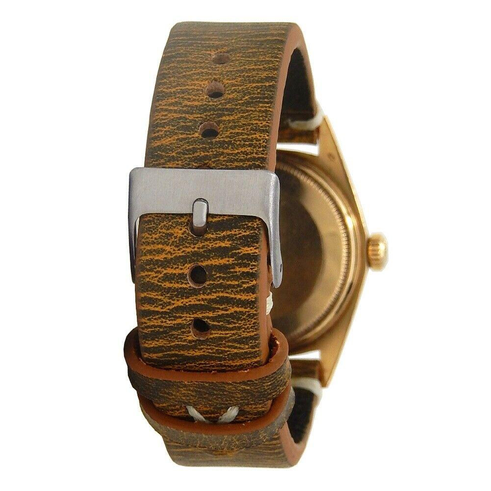 Rolex Day-Date 18 Karat Yellow Gold Automatic Men's Watch 1803 For Sale 2