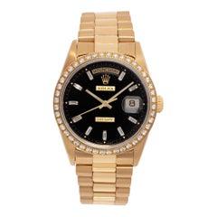 Rolex Day-Date 18k yellow gold Automatic Wristwatch Ref 18238