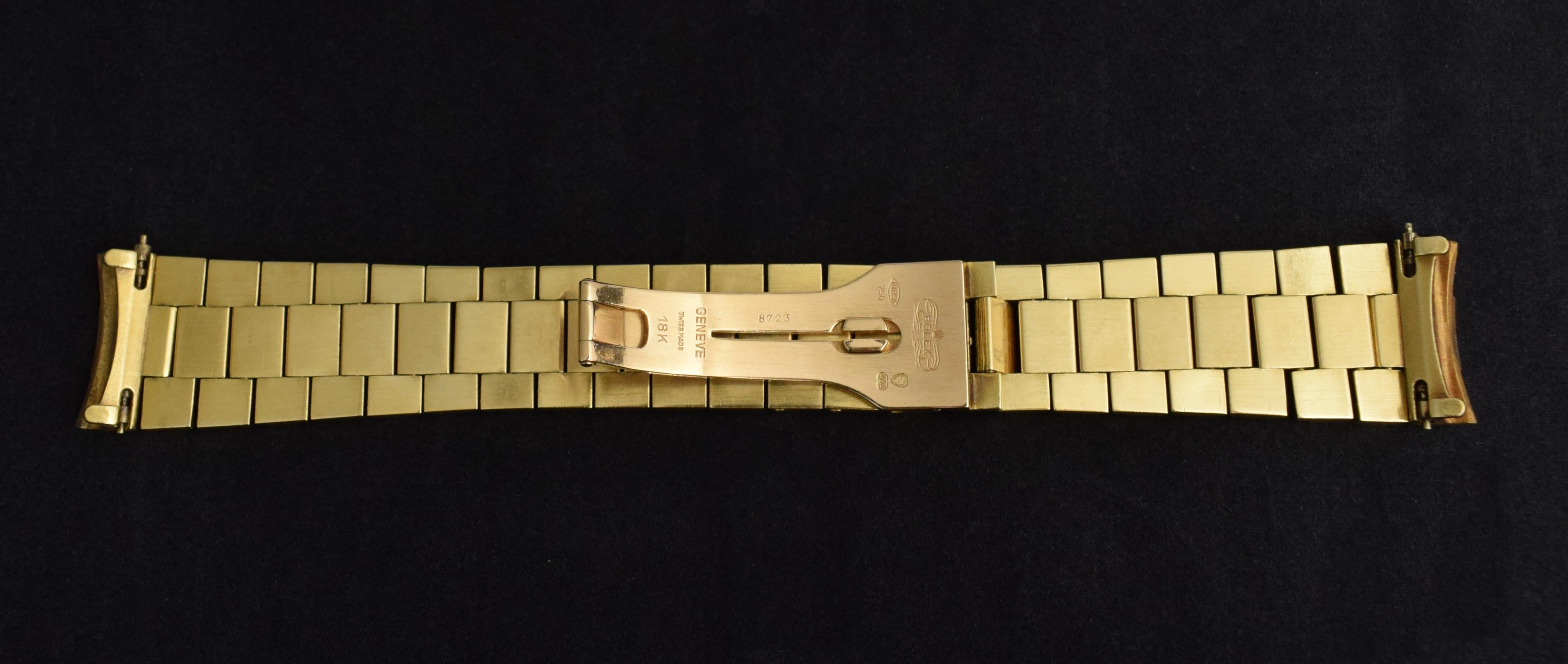 Rolex Day-Date 18K Gelbgold Bark Jubiläumsjahr 18108 Uhr & Papier 1986 7