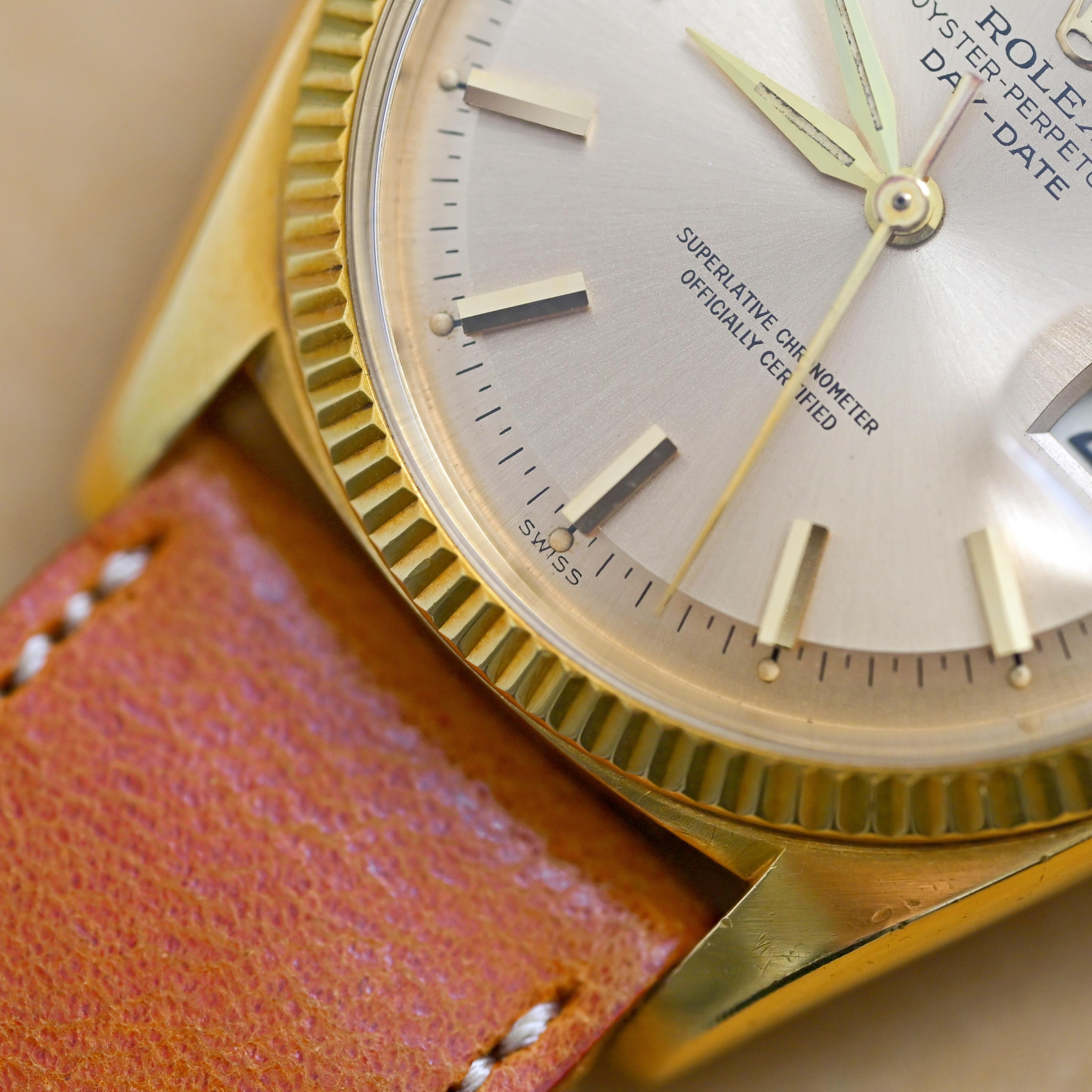 Rolex Day-Date 18K Yellow Gold Gold Dial 1803 Automatic Watch, 1962 2