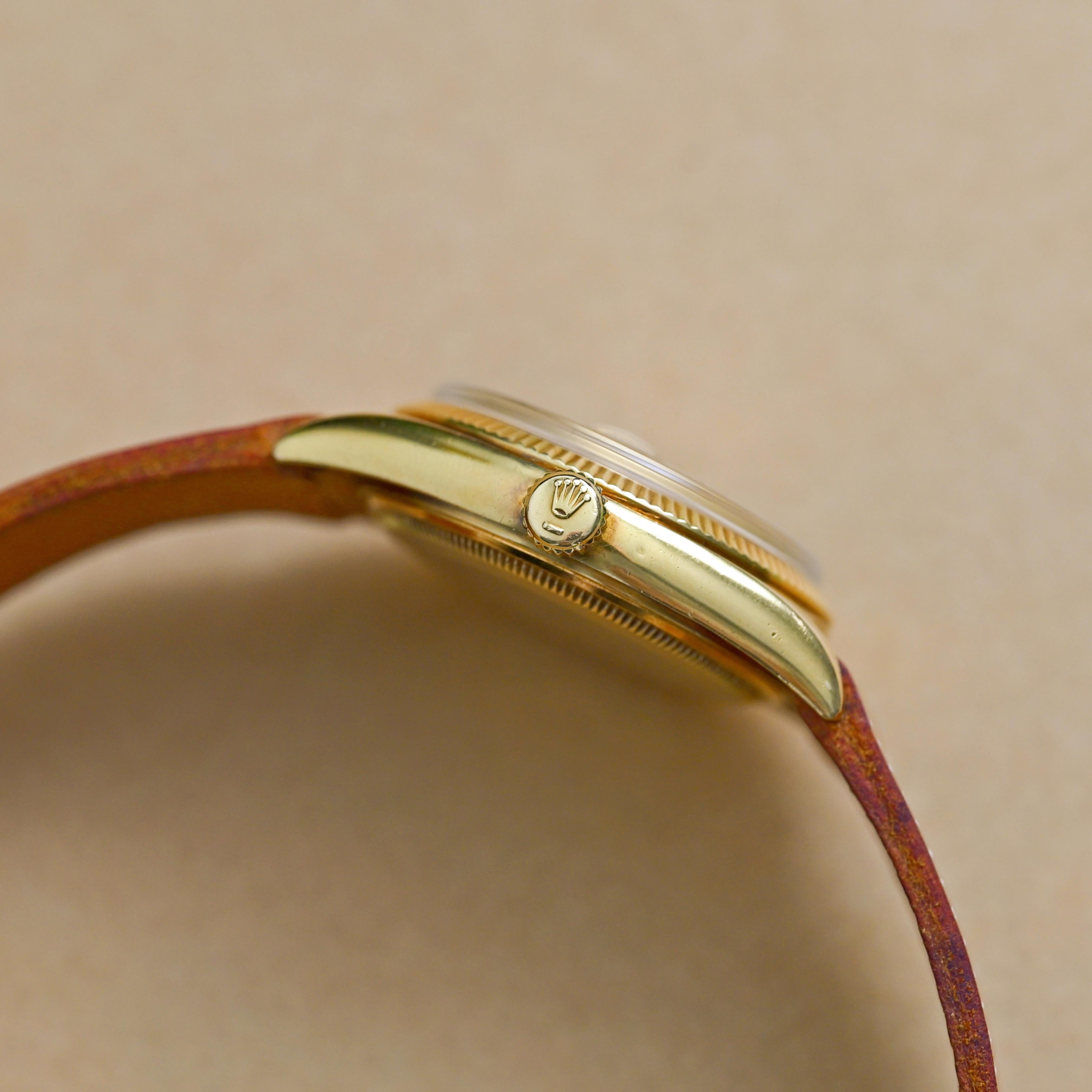Rolex Day-Date 18K Yellow Gold Gold Dial 1803 Automatic Watch, 1962 4
