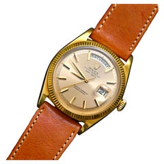 Rolex Day-Date 18K Yellow Gold Gold Dial 1803 Automatic Watch, 1962