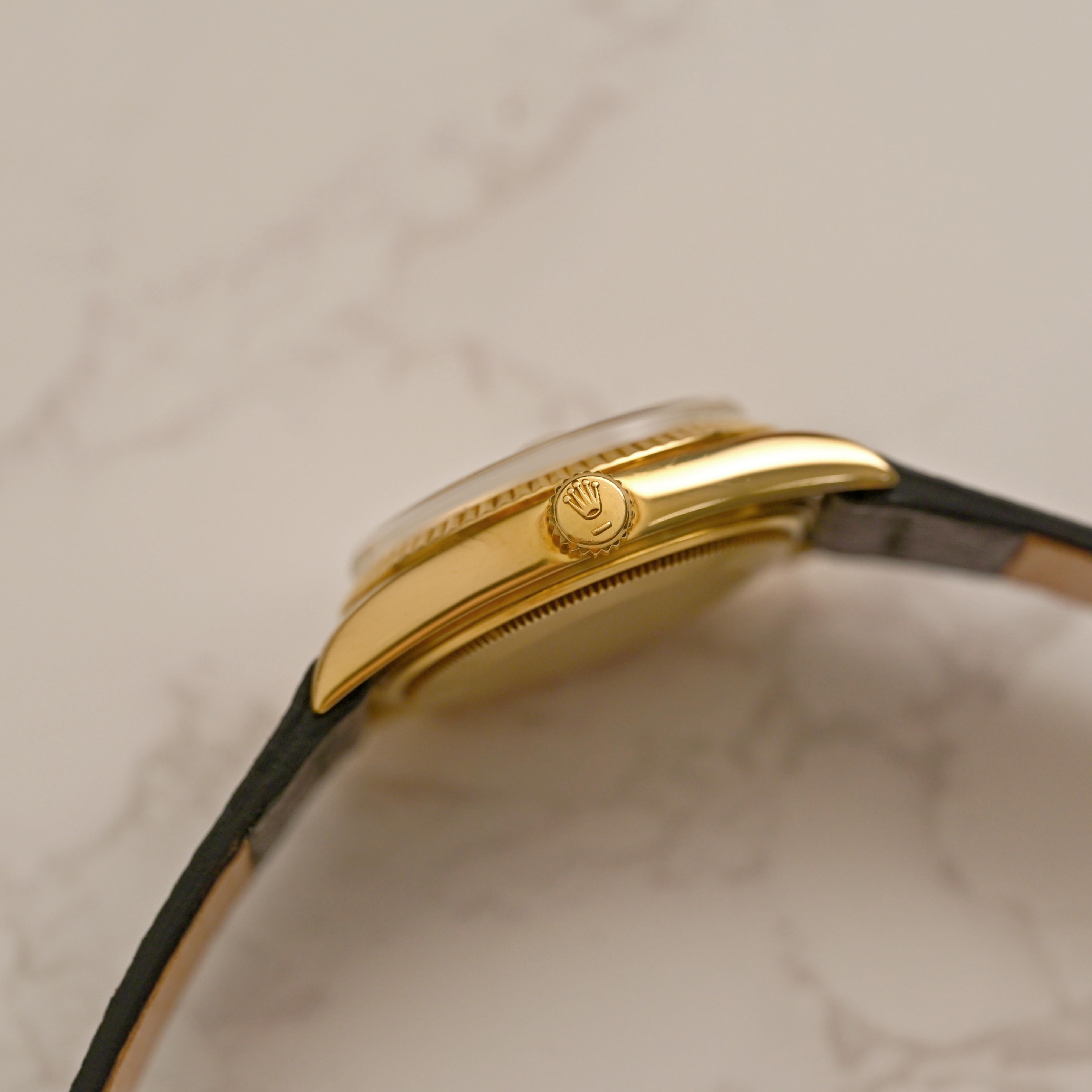 Rolex Day-Date 18K Yellow Gold Gold Dial 1803 Automatic Watch, 1970 4