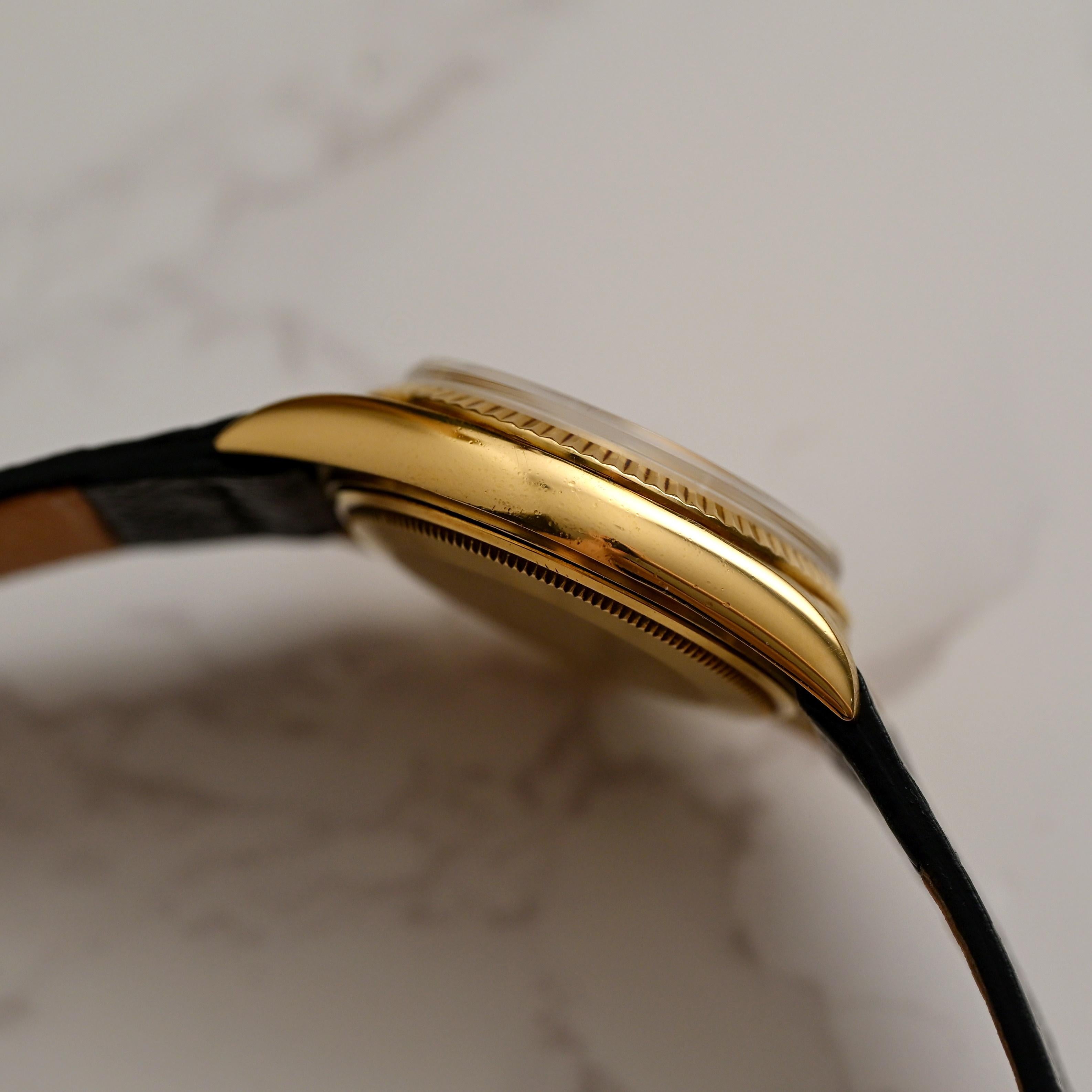 Rolex Day-Date 18K Yellow Gold Gold Dial 1803 Automatic Watch, 1970 5