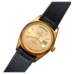 Rolex Day-Date 18K Yellow Gold Gold Dial 1803 Automatic Watch, 1970