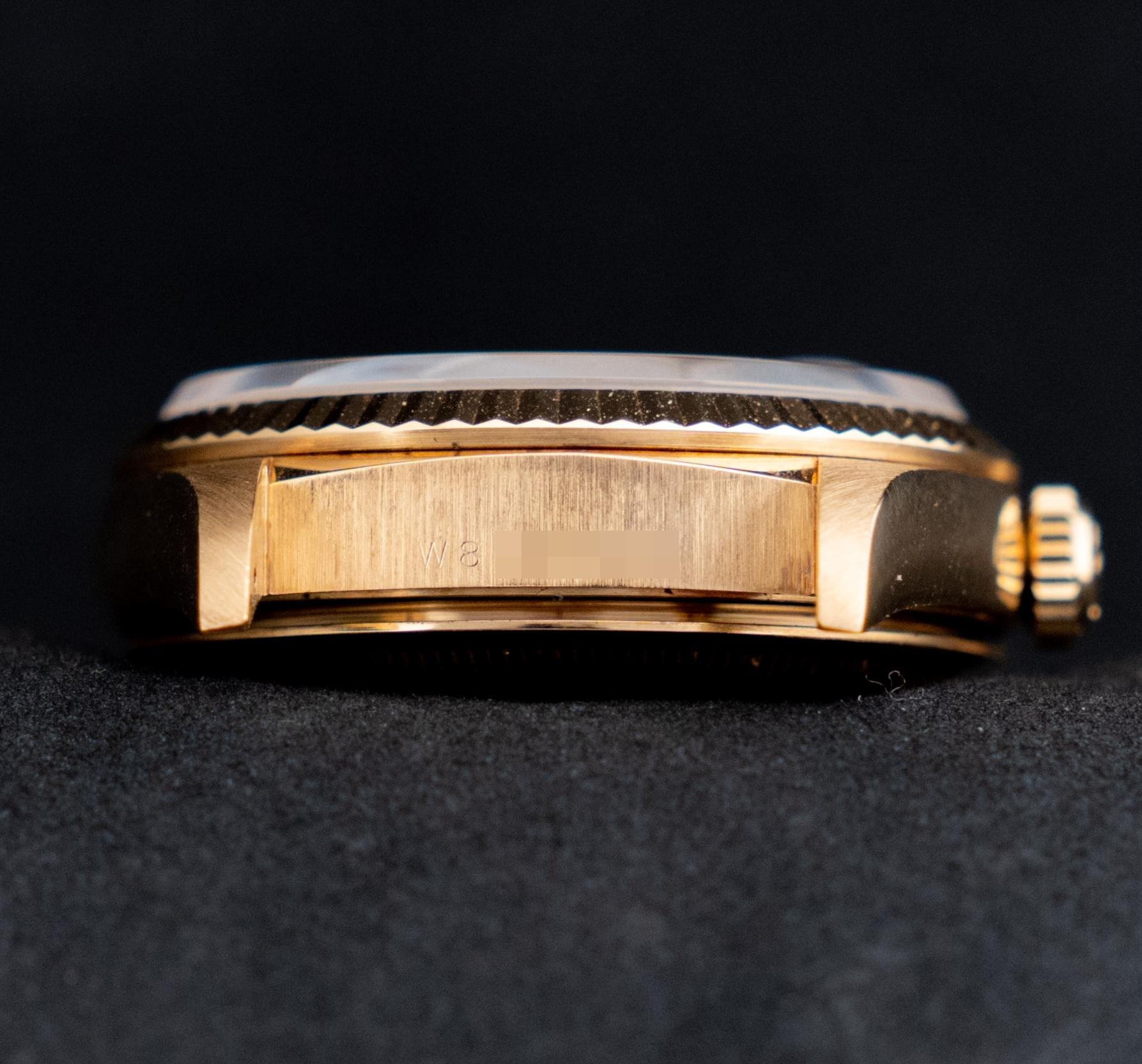Rolex Day-Date 18K Gelbgold Onyx Schwarzes Stein Zifferblatt 18238 mit Papier, 1995 2