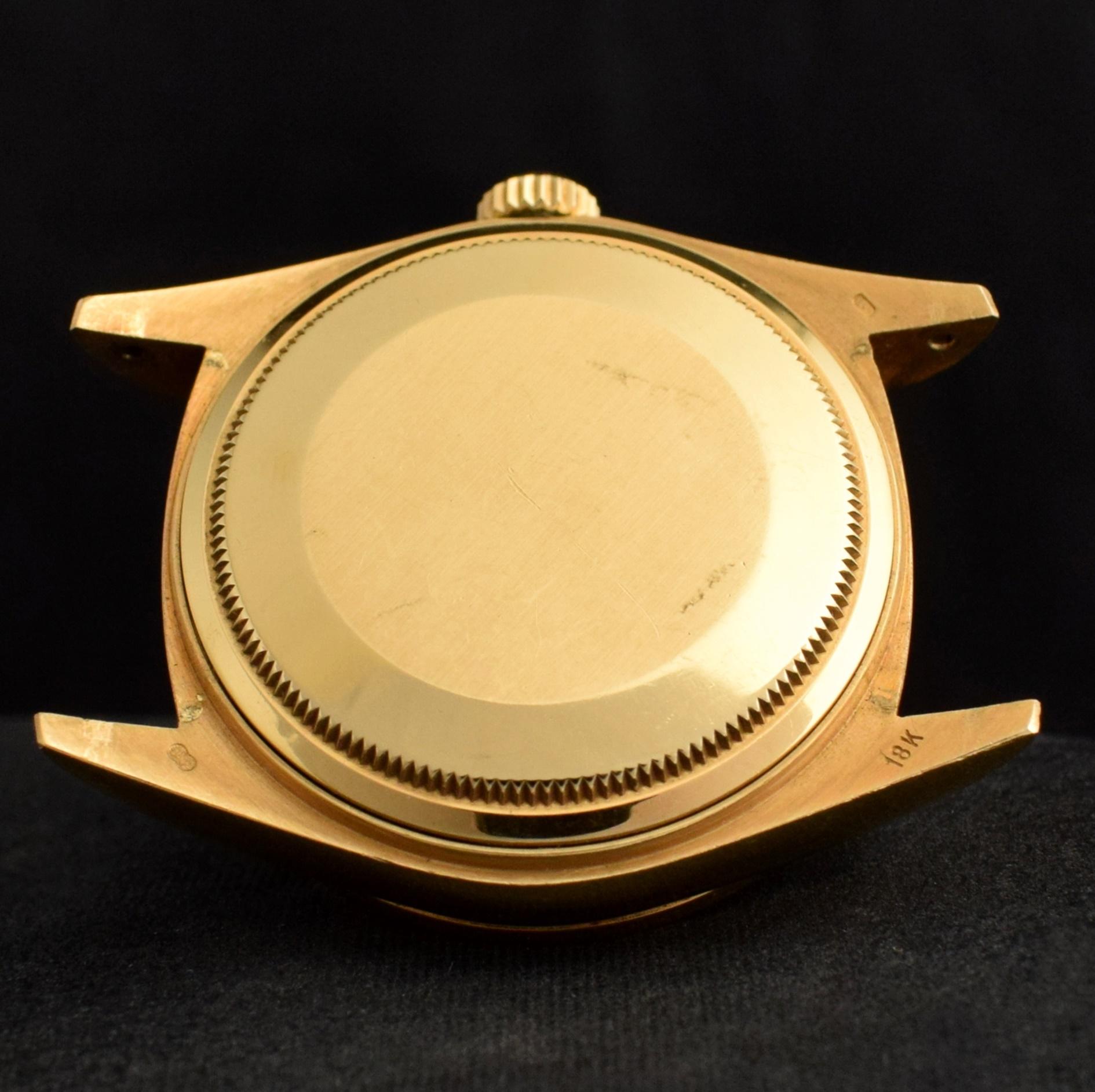 Rolex Day-Date 18K Gelbgold Ochsenblut Stella Rotes Zifferblatt 18108 Uhr, 1985 3