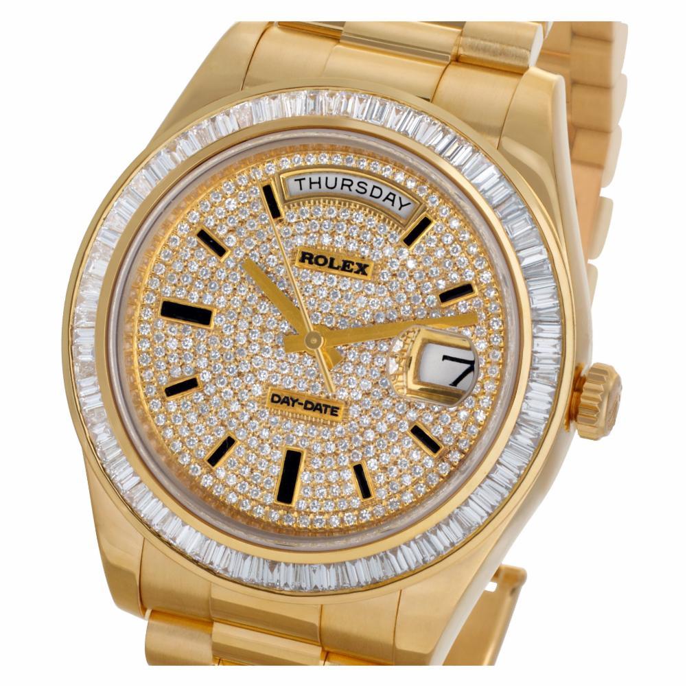 Rolex Day-Date 218238 18 Karat Dial Automatic Watch, 'Certified Authentic' 1