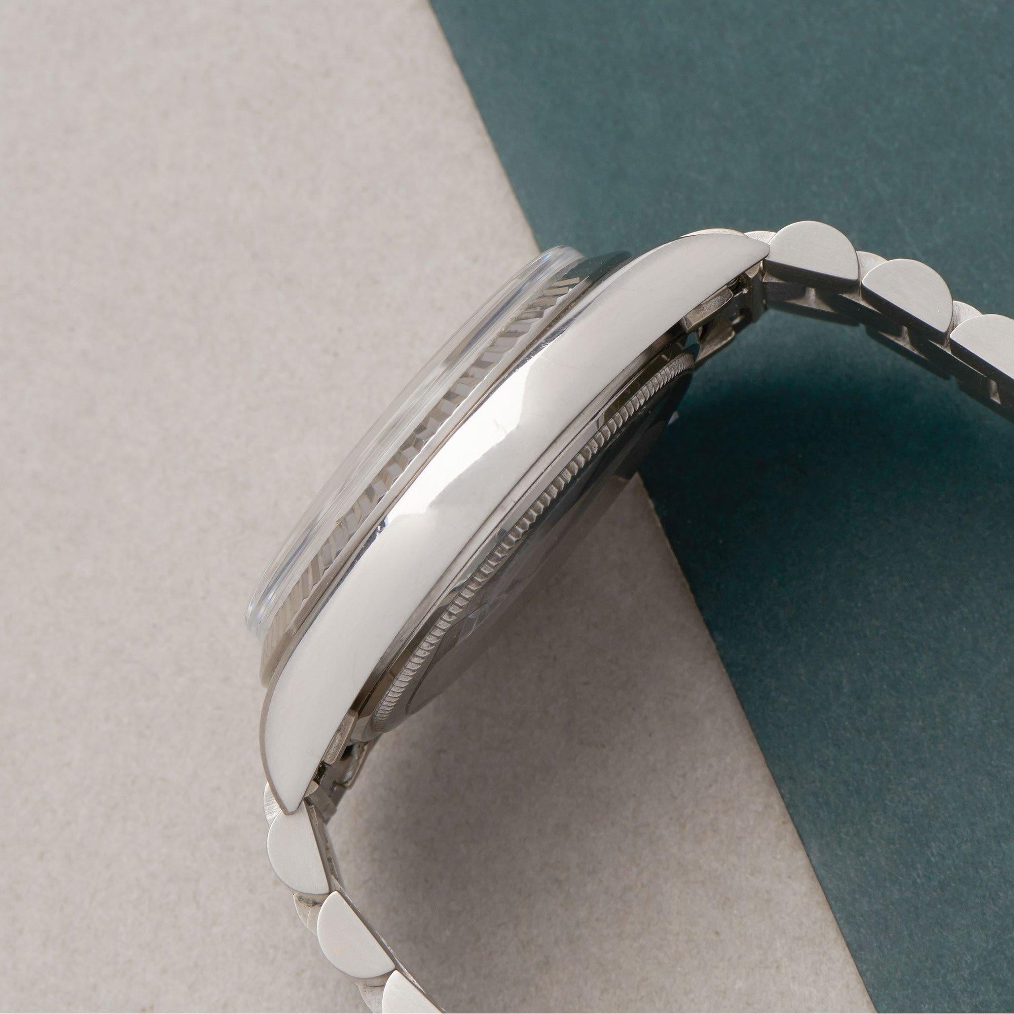 Rolex Day-Date 36 1803/9 Unisex Weißgold Khanjar' Zifferblatt Uhr Herren