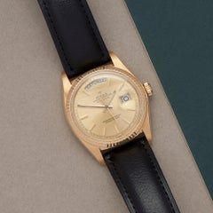 Rolex Day-Date 36 1803 Men Yellow Gold Pie-Pan Dial Watch
