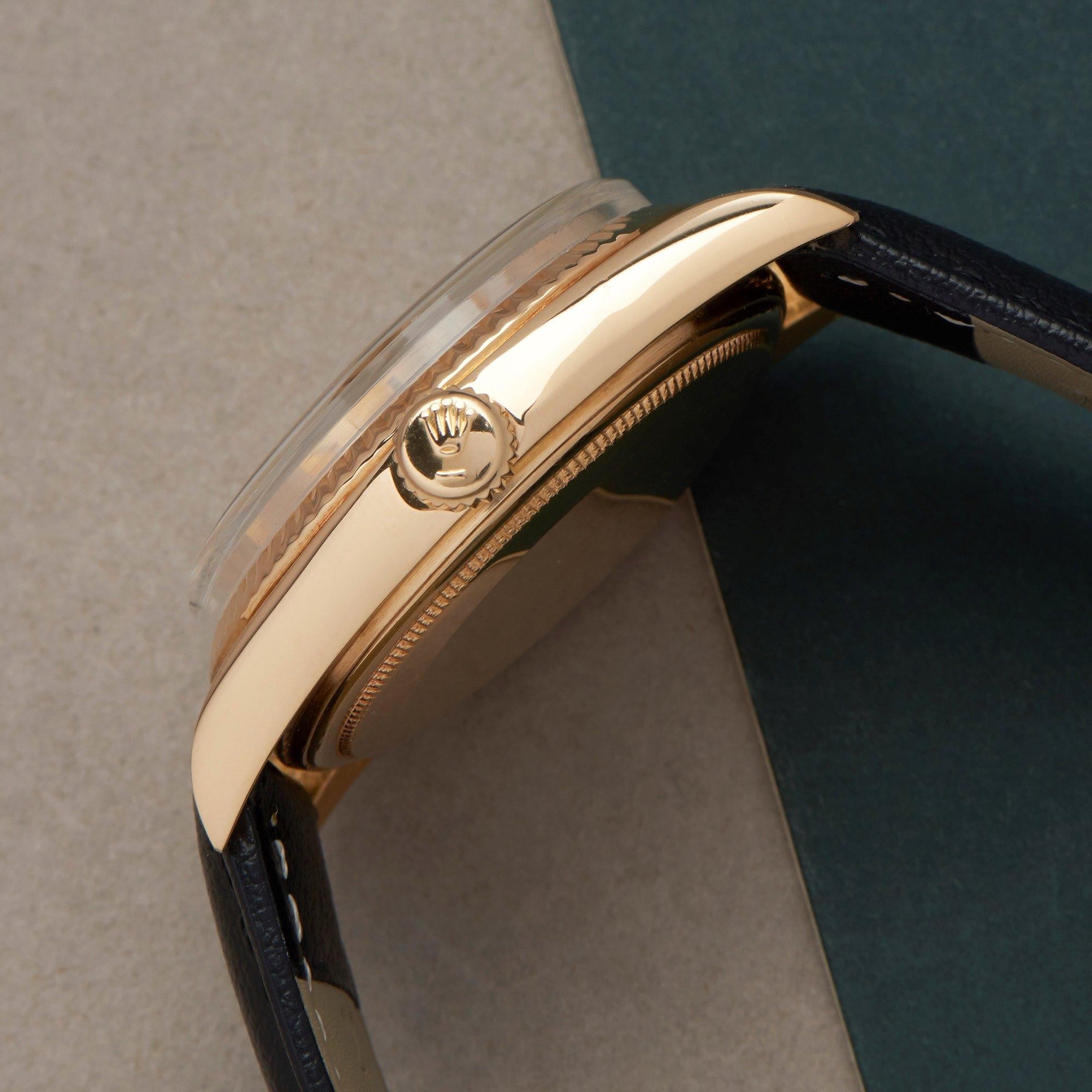 Rolex Day-Date 36 1803 Men Yellow Gold Pie-Pan Dial Watch In Good Condition In Bishops Stortford, Hertfordshire