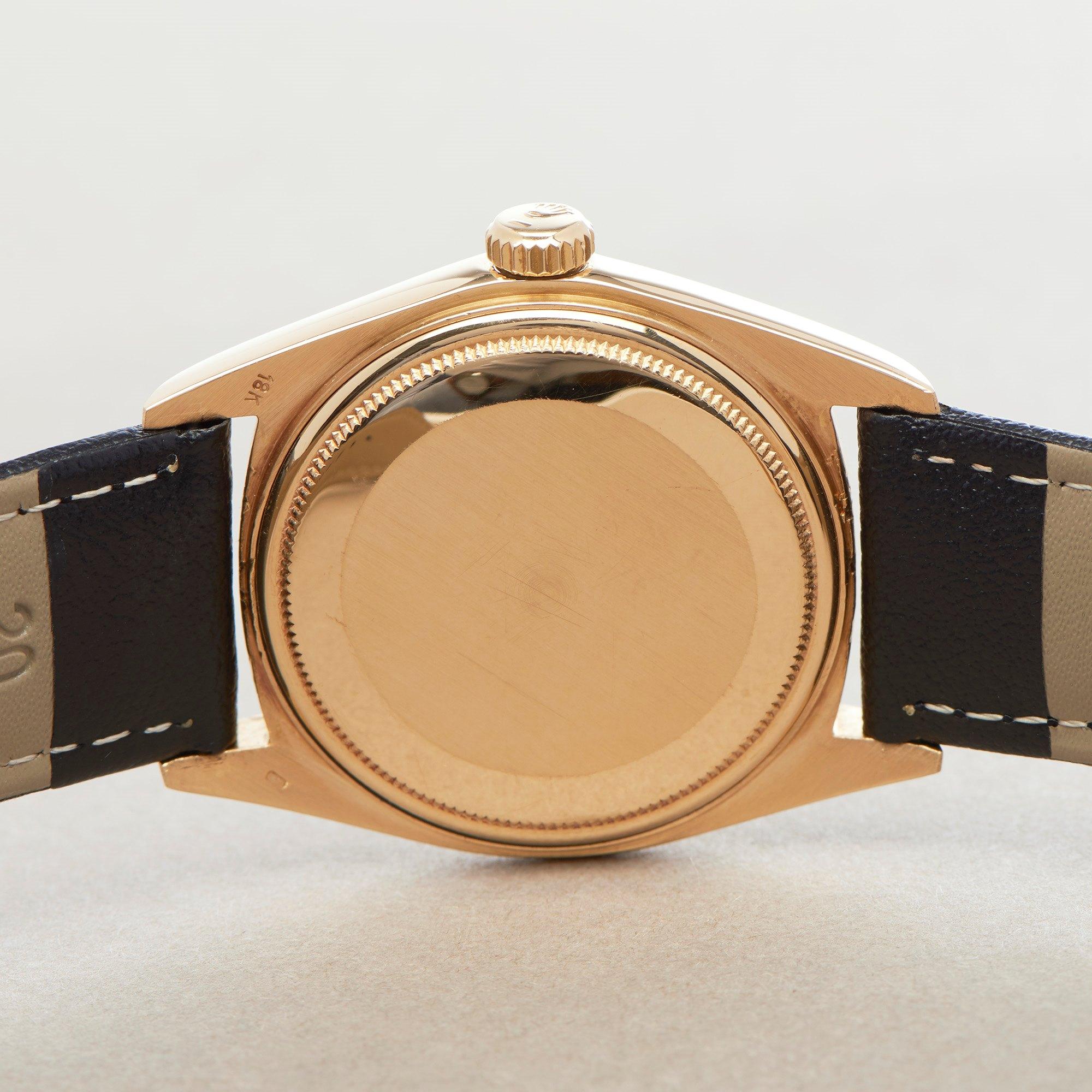 Rolex Day-Date 36 1803 Men Yellow Gold Pie-Pan Dial Watch 3