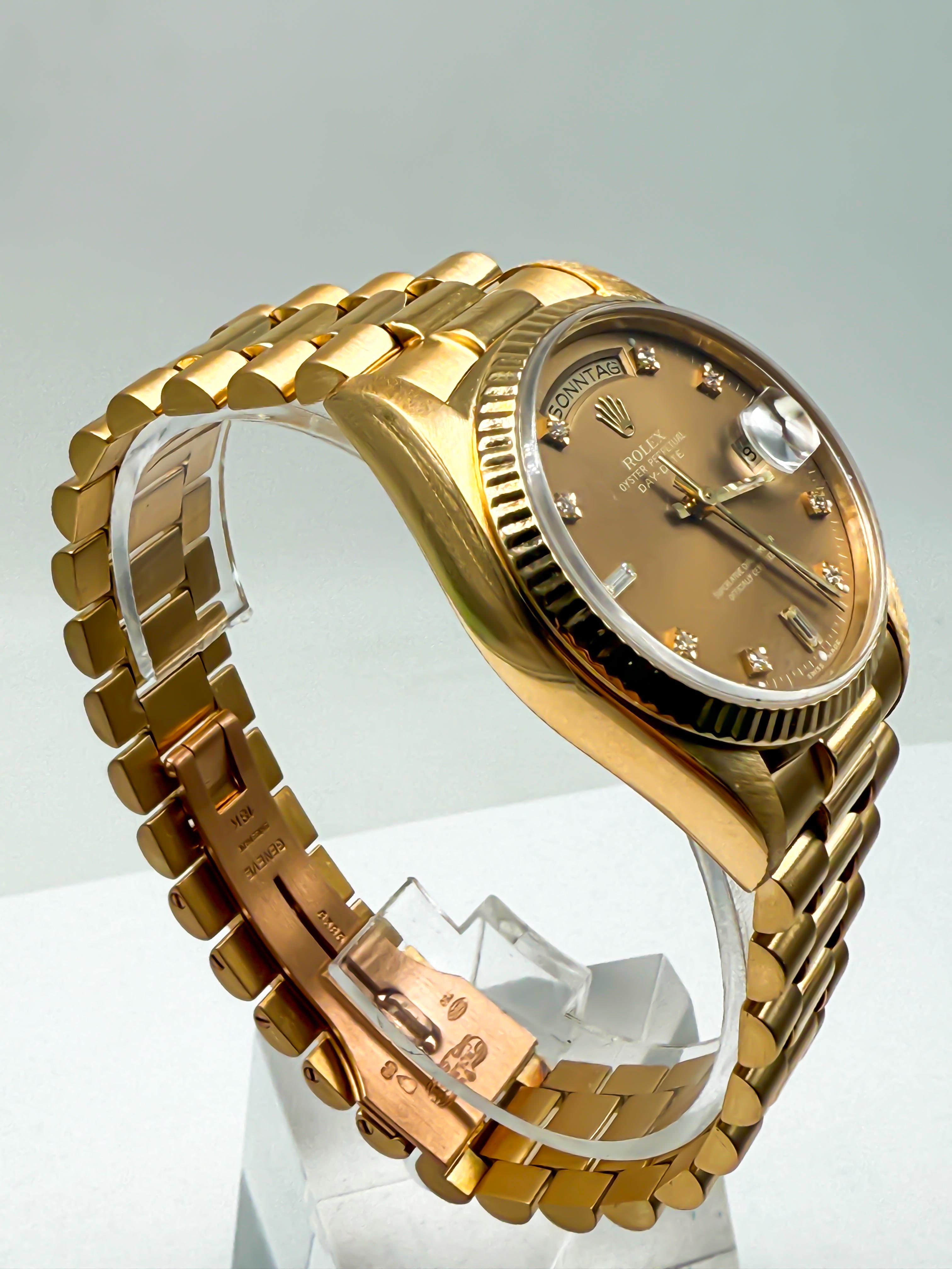 Rolex Day-Date 36 18038 ; 18 Karat en vente 1